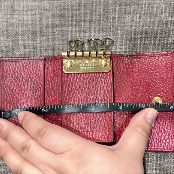 Gucci Authentic Marmont 6 key holder - Picture 14 of 17